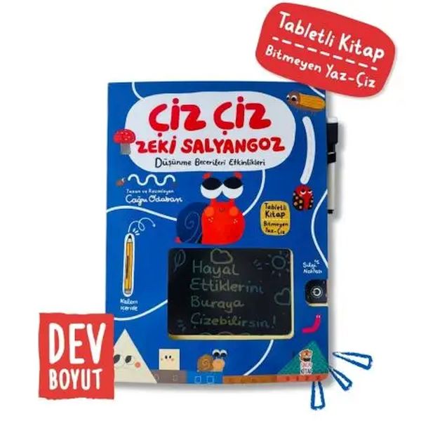 Çiz Çiz Zeki Salyangoz - Düşünme Becerileri Etkinlikleri Çiz Çiz Zeki Salyangoz - Düşünme Becerileri Etkinlikleri