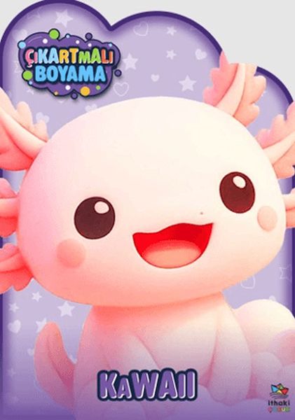Kawaii Zamanı - Çıkartmalı Boyama Kitabı Kawaii Zamanı - Çıkartmalı Boyama Kitabı