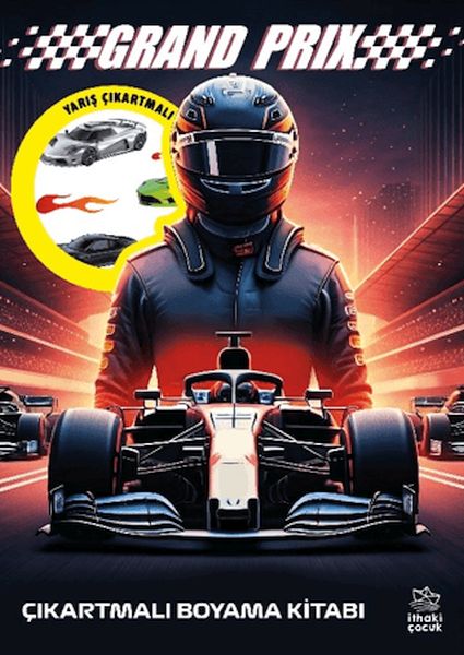 Grand Prix Çıkartmalı Boyama Kitabı Grand Prix Çıkartmalı Boyama Kitabı