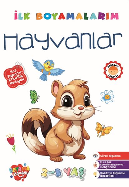 İlk Boyamalarım -Hayvanlar İlk Boyamalarım -Hayvanlar