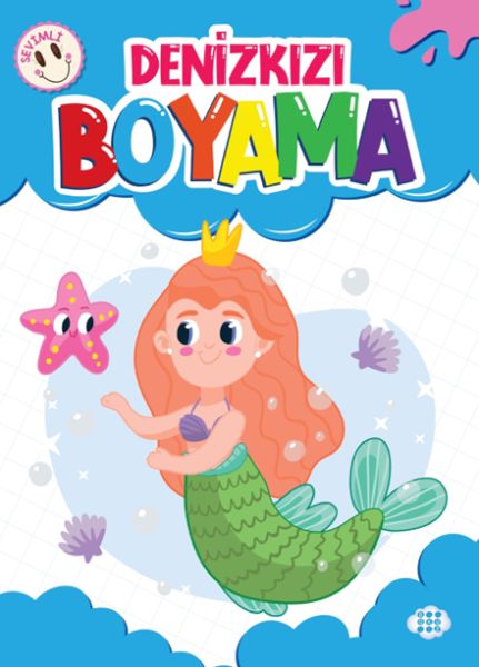Sevimli Denizkızı Boyama Sevimli Denizkızı Boyama