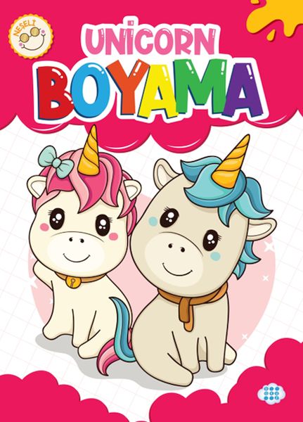 Neşeli Unicorn Boyama Neşeli Unicorn Boyama