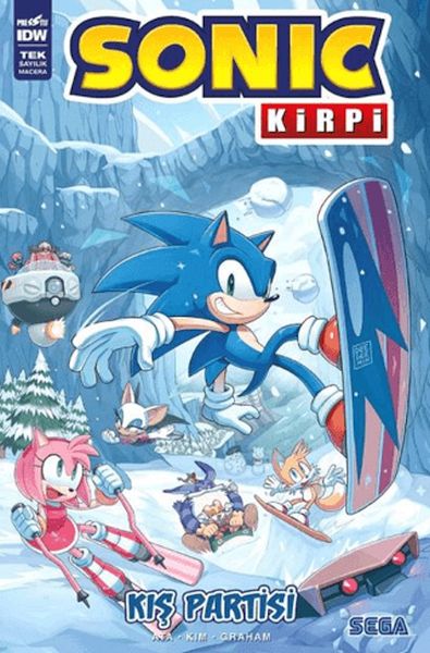 Kirpi Sonic Kış Partisi Kirpi Sonic Kış Partisi