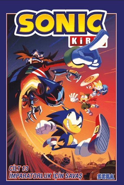 Kirpi Sonic Cilt 13 - İmparatorluk için Savaş Kirpi Sonic Cilt 13 - İmparatorluk için Savaş