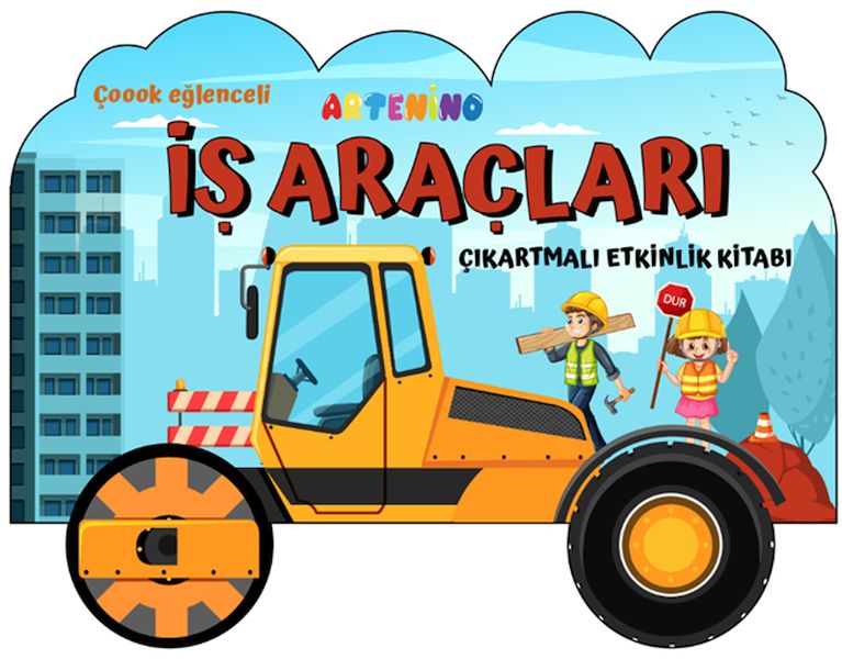 Taşıtlar Serisi - İş Araçları Çıkartmalı Etkinlik Kitabı Taşıtlar Serisi - İş Araçları Çıkartmalı Etkinlik Kitabı