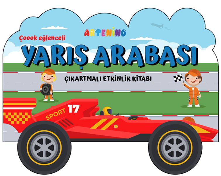 Taşıtlar Serisi - Yarış Arabası Çıkartmalı Etkinlik Kitabı Taşıtlar Serisi - Yarış Arabası Çıkartmalı Etkinlik Kitabı