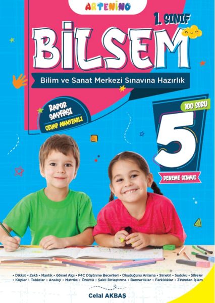 1. Sınıf 2025 BİLSEM Sınavına Hazırlık 5’li Deneme Sınavı 1. Sınıf 2025 BİLSEM Sınavına Hazırlık 5’li Deneme Sınavı