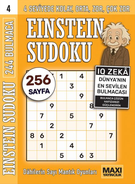 Einstein Sudoku 4 Einstein Sudoku 4