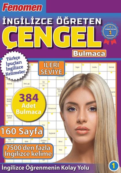 Fenomen İngilizce Öğreten Çengel Bulmaca İleri Seviye