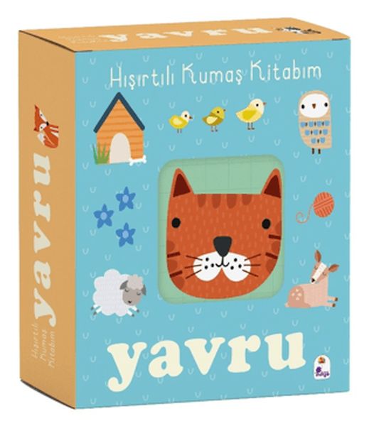 Hışırtılı Kumaş Kitabım - Yavru Hışırtılı Kumaş Kitabım - Yavru
