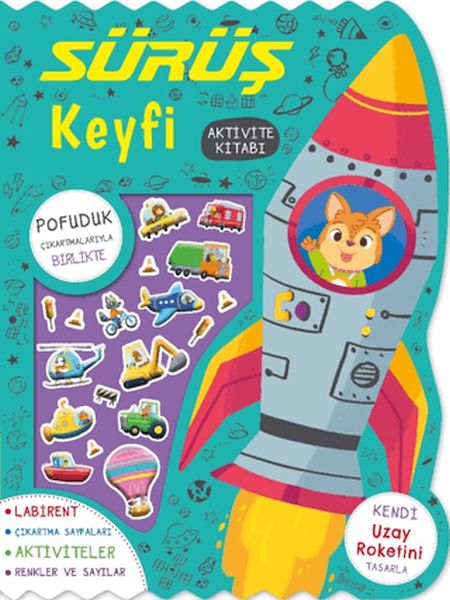 Sürüş Keyfi - Çıkartmalı Aktivite Kitabı Sürüş Keyfi - Çıkartmalı Aktivite Kitabı
