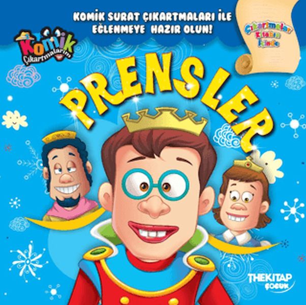 Komik Çıkartmalarım Prensler Komik Çıkartmalarım Prensler