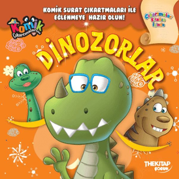Komik Çıkartmalarım - Dinozorlar Komik Çıkartmalarım - Dinozorlar
