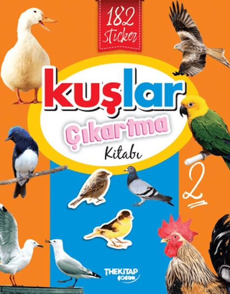 Kuşlar Çıkartma Kitabı - 2 Kuşlar Çıkartma Kitabı - 2