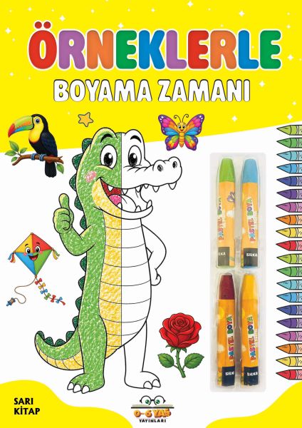 Örneklerle Boyama Zamanı - Sarı Kitap Örneklerle Boyama Zamanı - Sarı Kitap