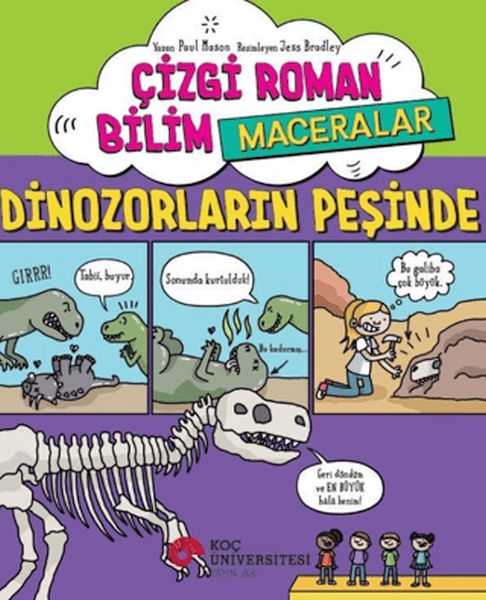 Çizgi Roman Bilim Maceralar - Dinozorların Peşinde Çizgi Roman Bilim Maceralar - Dinozorların Peşinde