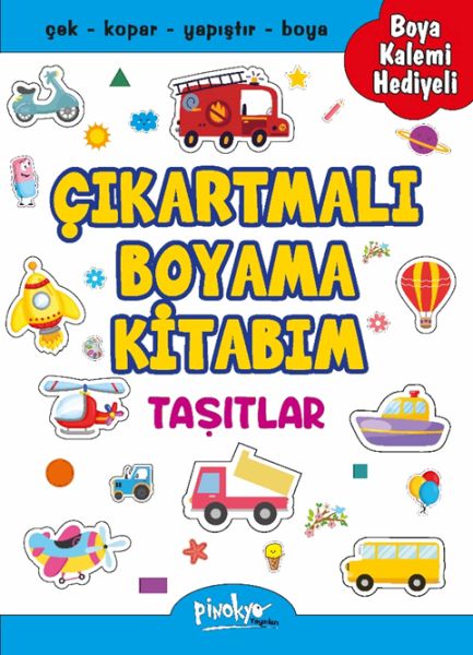 Çıkartmalı Boyama Taşıtlar Çıkartmalı Boyama Taşıtlar