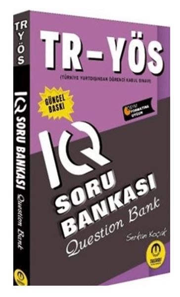 Tasarı Yayınları TR YÖS IQ Soru Bankası Tasarı Yayınları TR YÖS IQ Soru Bankası