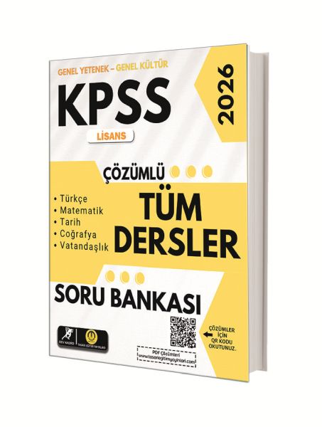 Tasarı Yayınları Kpss Lisans Tüm Dersler Çözümlü Soru Bankası Tasarı Yayınları Kpss Lisans Tüm Dersler Çözümlü Soru Bankası