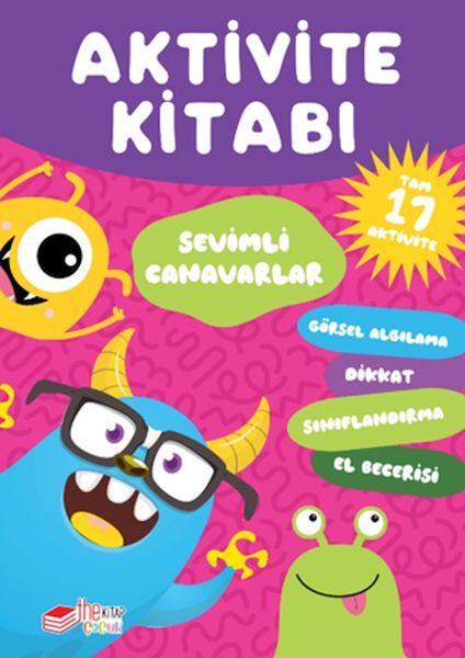 Loli Papi Serisi Aktivite Kitabı: Sevimli Canavarlar Loli Papi Serisi Aktivite Kitabı Sevimli Canavarlar