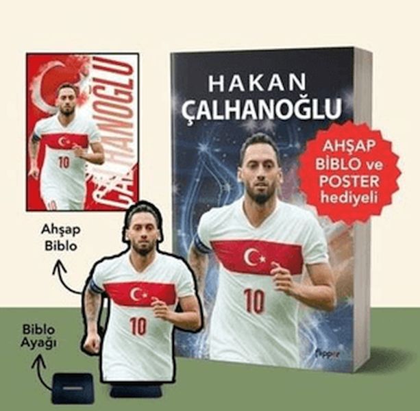Hakan Çalhanoğlu - Ahşap Biblo ve Poster Hediyeli! Hakan Çalhanoğlu - Ahşap Biblo ve Poster Hediyeli!