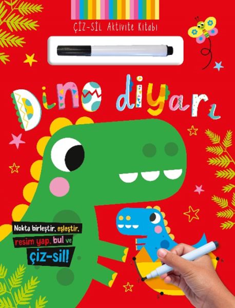 Çiz – Sil Aktivite Kitabı Dino Diyarı Çiz – Sil Aktivite Kitabı Dino Diyarı