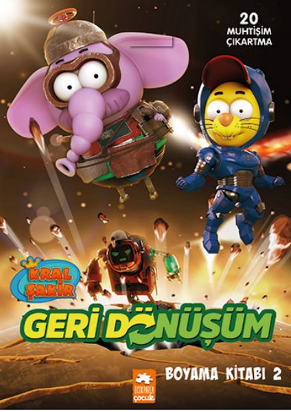 Kral Şakir Geridönüşüm Boyama Kitabı 2 Kral Şakir Geridönüşüm Boyama Kitabı 2