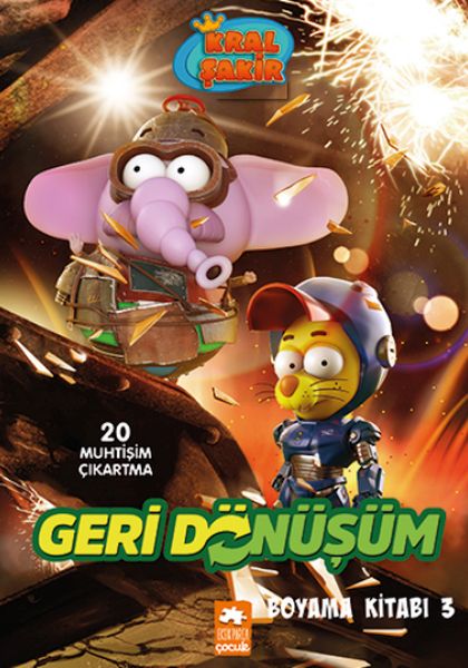 Kral Şakir Geridönüşüm Boyama Kitabı 3 Kral Şakir Geridönüşüm Boyama Kitabı 3