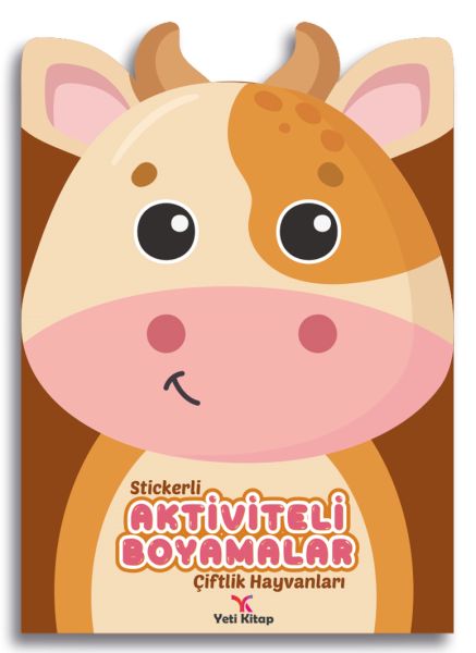 Stickerli Aktivite ve Boyamalar Çiftlik Hayvanları Stickerli Aktivite ve Boyamalar Çiftlik Hayvanları