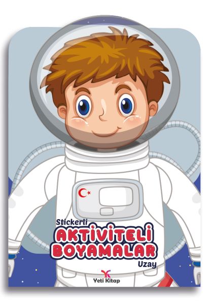 Stickerli Aktivite ve Boyamalar Uzay Stickerli Aktivite ve Boyamalar Uzay