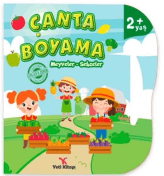 Çanta Boyama : Meyveler, Sebzeler Çanta Boyama Meyveler, Sebzeler