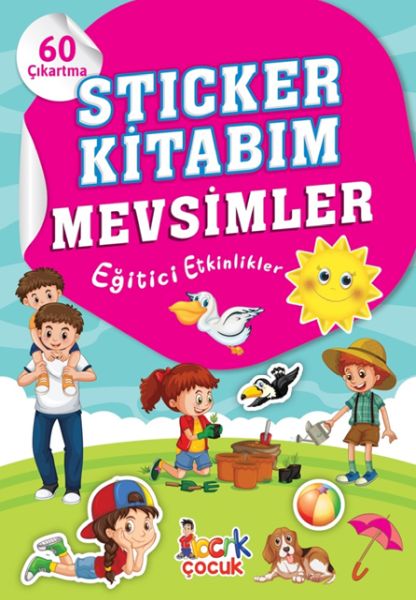 Stıcker Kitabım Mevsimler Stıcker Kitabım Mevsimler