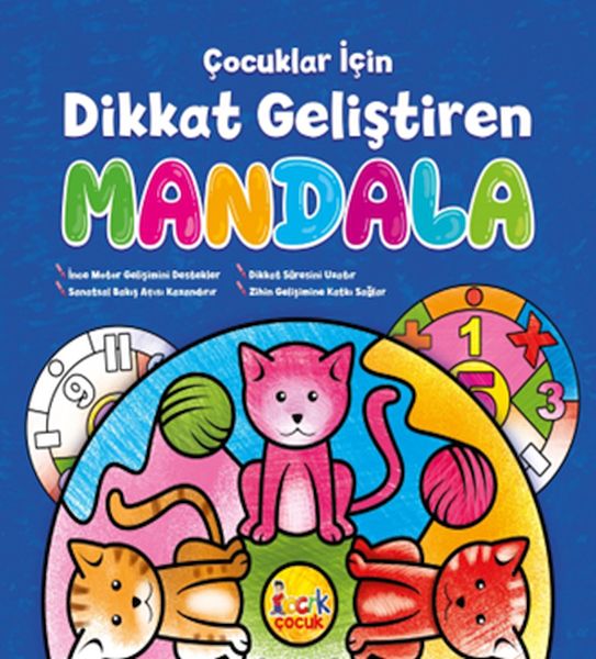 Çocuklar İçin Dikkat Geliştiren Mandala Çocuklar İçin Dikkat Geliştiren Mandala