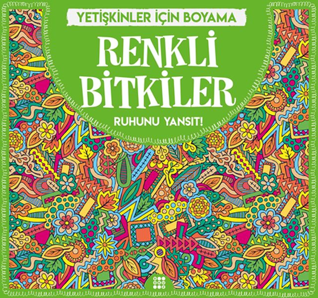 Renkli Bitkiler - Yetişkinler İçin Boyama Renkli Bitkiler - Yetişkinler İçin Boyama