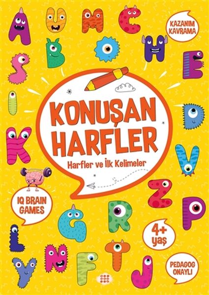 Konuşan Harfler - Harfler ve İlk Kelimeler (4+ Yaş) Konuşan Harfler - Harfler ve İlk Kelimeler (4+ Yaş)