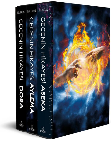 Gecenin Hikayesi - Aylema-Aşeka-Dora 3 Kitap Özel Kutulu Set - Ciltsiz Gecenin Hikayesi - Aylema-Aşeka-Dora 3 Kitap Özel Kutulu Set - Ciltsiz