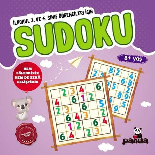 Sudoku 8+ Yaş - İlkokul 3. ve 4. Sınıf Öğrencileri İçin Sudoku 8+ Yaş - İlkokul 3. ve 4. Sınıf Öğrencileri İçin