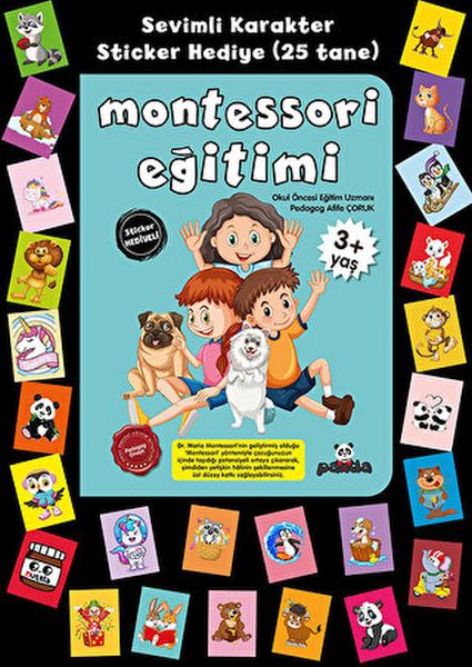 Stickerlı 3+ Yaş Montessori Eğitimi Stickerlı 3+ Yaş Montessori Eğitimi