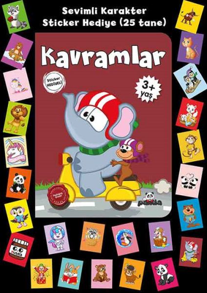 Stickerlı 3+ Yaş Kavramlar Stickerlı 3+ Yaş Kavramlar