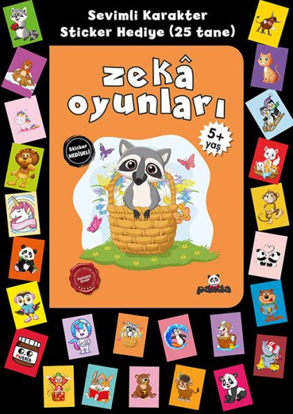 Stickerlı 5+ Yaş Zekâ Oyunları Stickerlı 5+ Yaş Zekâ Oyunları