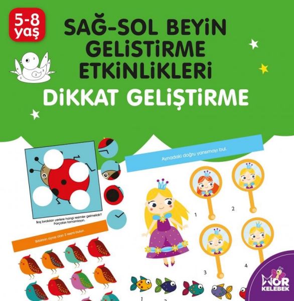 Sağ-Sol Beyin Geliştirme Etkinlikleri -  Dikkat Geliştirme
