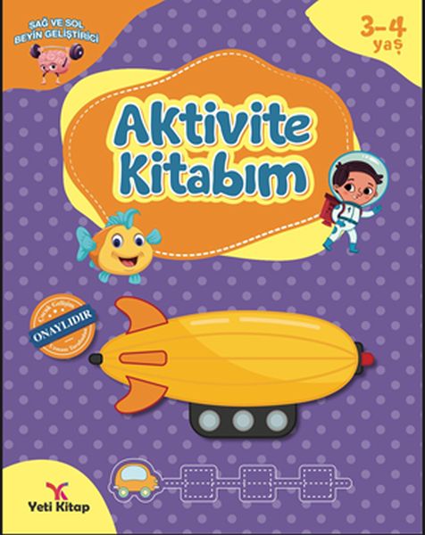 3-4 Yaş Aktivite Kitabı 3-4 Yaş Aktivite Kitabı