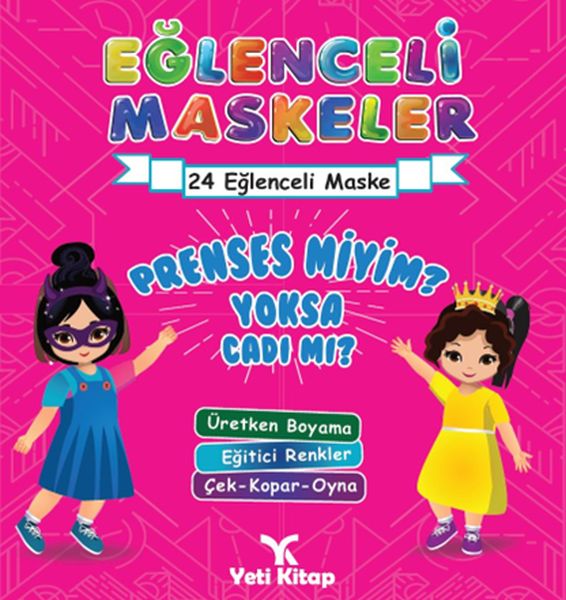 Eğlenceli maskeler prenses miyim yoksa cadımı ? Eğlenceli maskeler prenses miyim yoksa cadımı ?