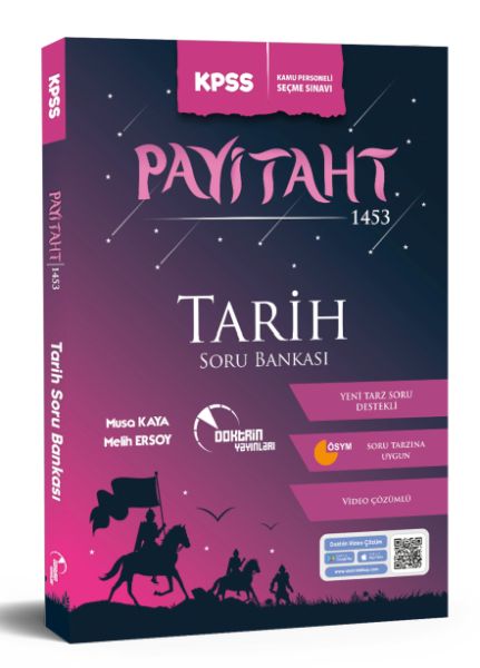 Doktrin Yayınları KPSS Payitaht 1453 Tarih Soru Bankası (Video Çözümlü) Doktrin Yayınları KPSS Payitaht 1453 Tarih Soru Bankası (Video Çözümlü)