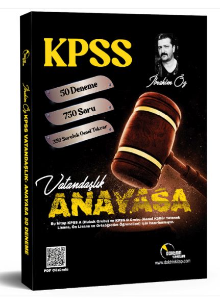 Doktrin Yayınları KPSS Vatandaşlık 50 Deneme ve 350 Soruluk Genel Tekrar Doktrin Yayınları KPSS Vatandaşlık 50 Deneme ve 350 Soruluk Genel Tekrar