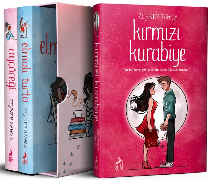 Ayçöreği - Elmalı Turta - Kırmızı Kurabiye (Set) Ayçöreği - Elmalı Turta - Kırmızı Kurabiye (Set)