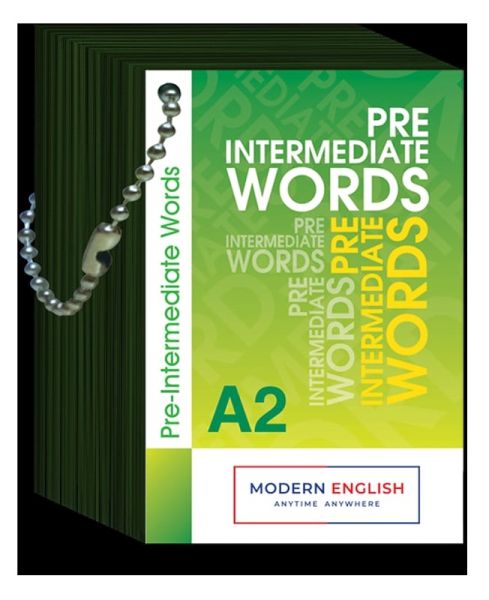 Pre-Intermediate Words - (A2 Kelime Kartları) Pre-Intermediate Words - (A2 Kelime Kartları)