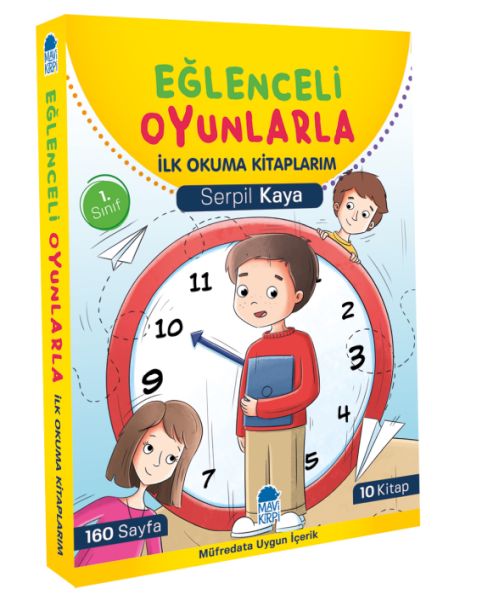 Eğlenceli Oyunlarla İlk Okuma Kitaplarım Set (10 Kitap) Eğlenceli Oyunlarla İlk Okuma Kitaplarım Set (10 Kitap)