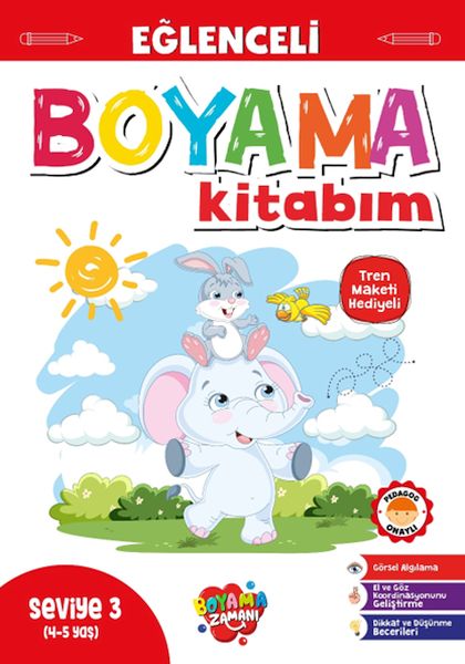 Eğlenceli Boyama – Seviye 3 (4-5 Yaş) Eğlenceli Boyama – Seviye 3 (4-5 Yaş)