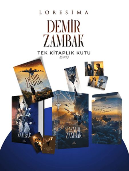 Demir Zambak 1 - Tek Kitaplık Kutu Ciltli Demir Zambak 1 - Tek Kitaplık Kutu Ciltli